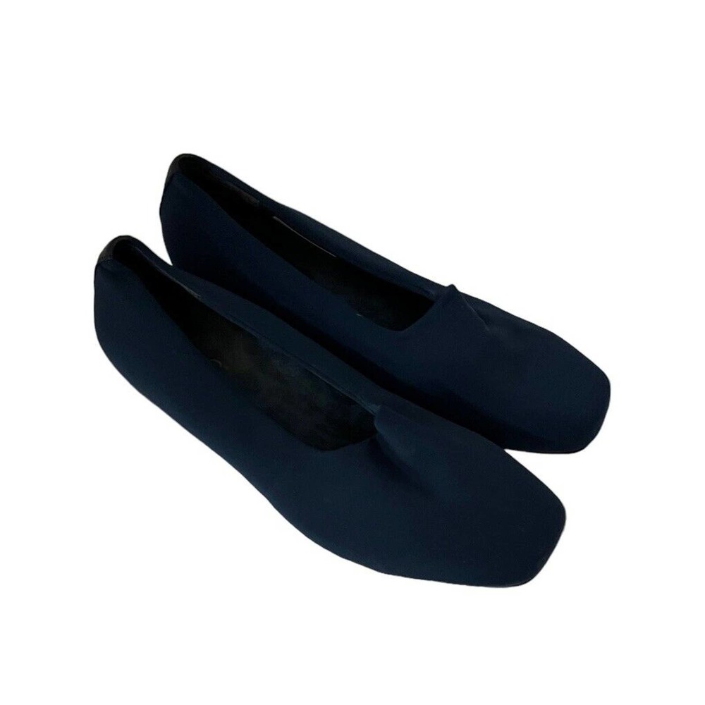 VIONIC Womens Shoes 386 POWELL Blue Loafers Fabric Comfort Slip On Sz 9.5